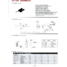 KCB_R-59085 Interrupteur de proximité en forme de U